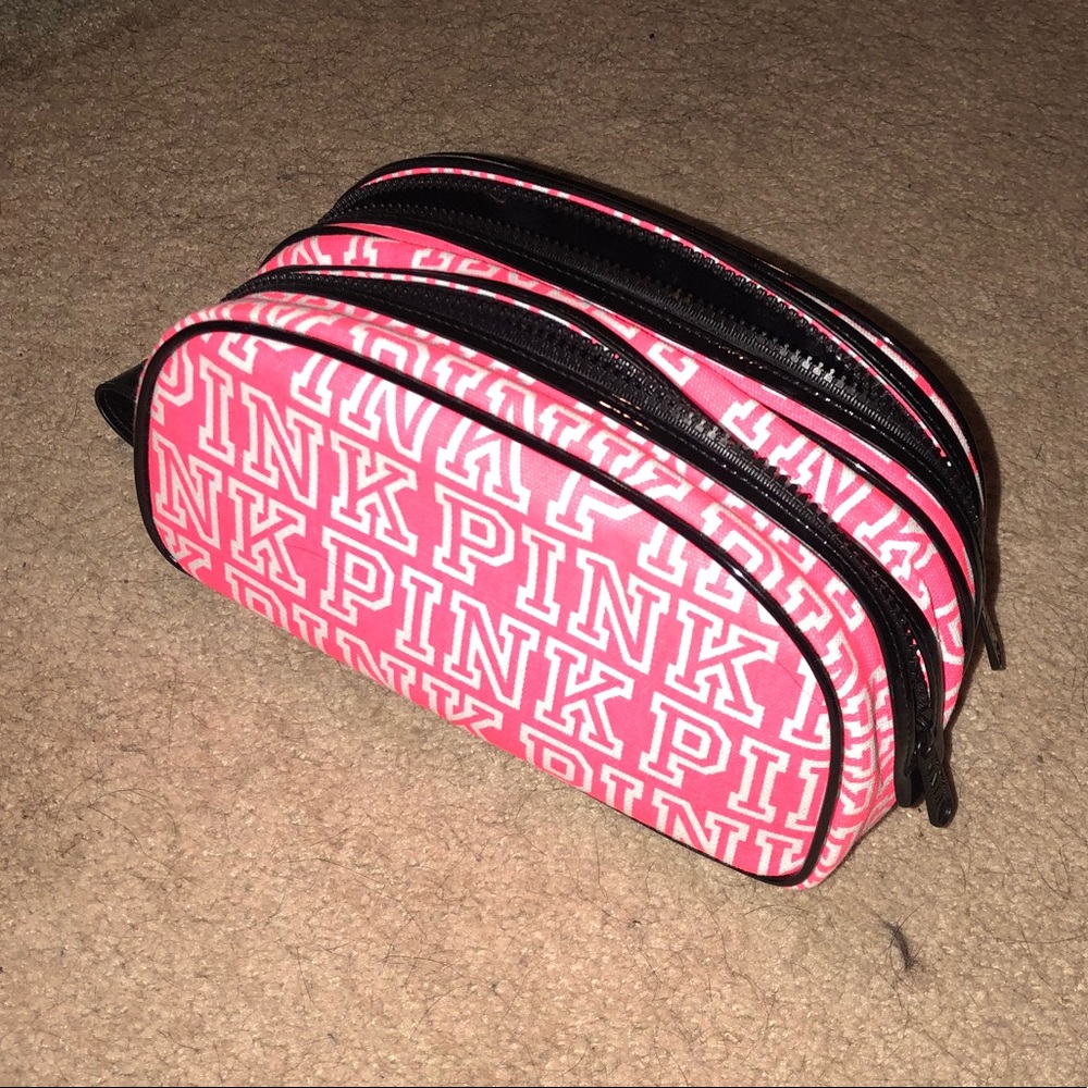 PINK makeup bag